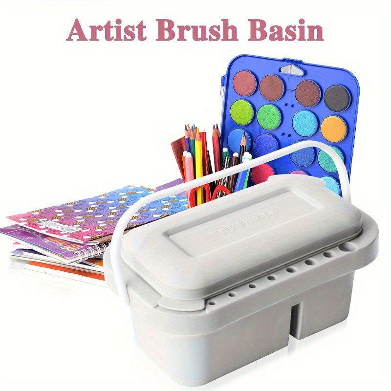 3-in-1 Paint Brush Cleaner Bas - Gouache Paint Set 评论和价格