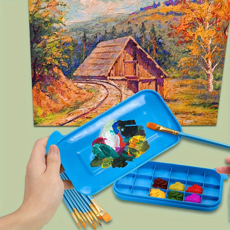 3-in-1 Paint Brush Cleaner Bas - Gouache Paint Set 评论和价格