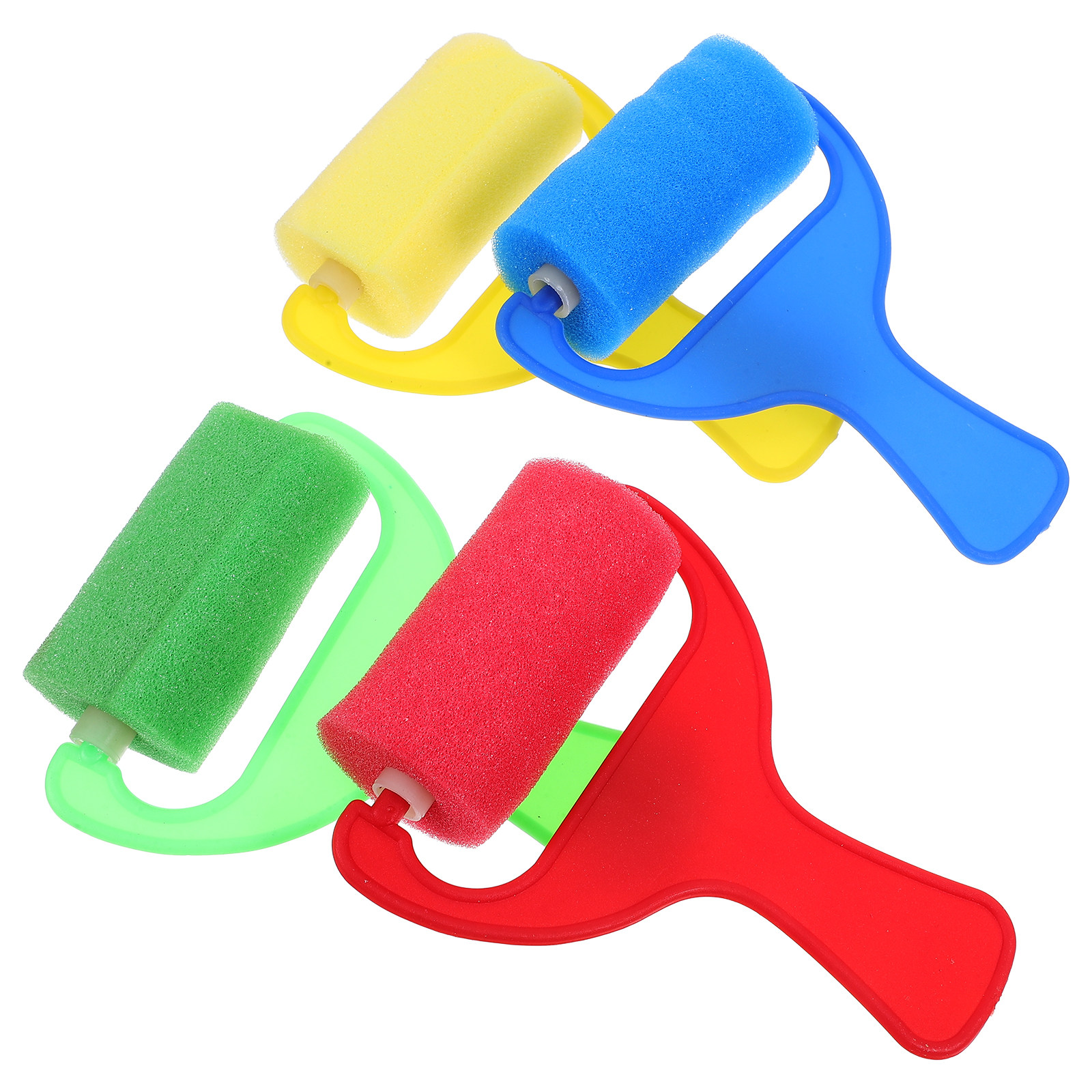 4Pcs Sponge Paint Roller Set f - Gouache Paint Set 评论和价格